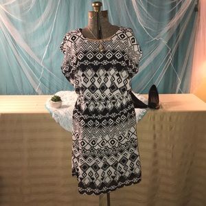 AB Studio Black & White Dress.❤️